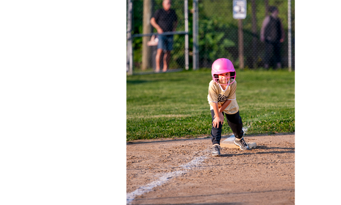 8U Softball Game